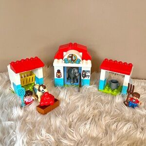 {Lego Duplo} Farm Pony Stable Lego Set
